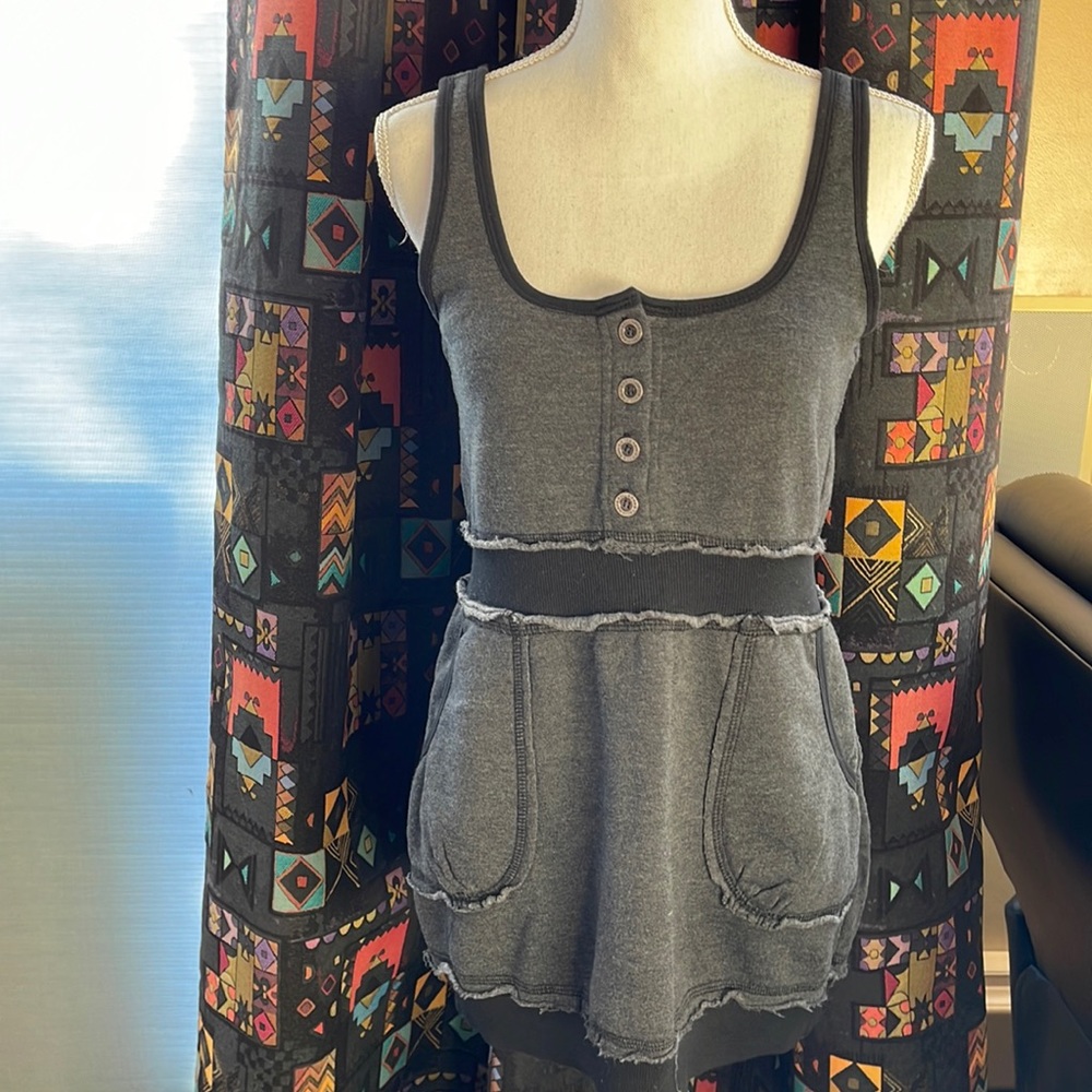 Authentic Hard Tail Forever Medium Sweatshirt Tank - image 1